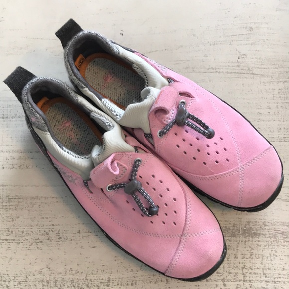 Timberland Smartwool Power Pink Leather Insulated Lounger Shoes, 6.5 - Picture 1 of 14